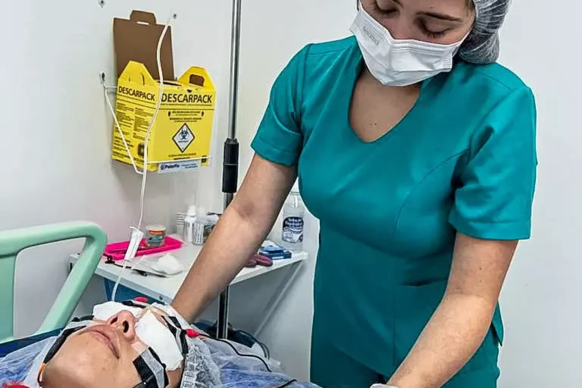 Blefaroplastia pós-operatório