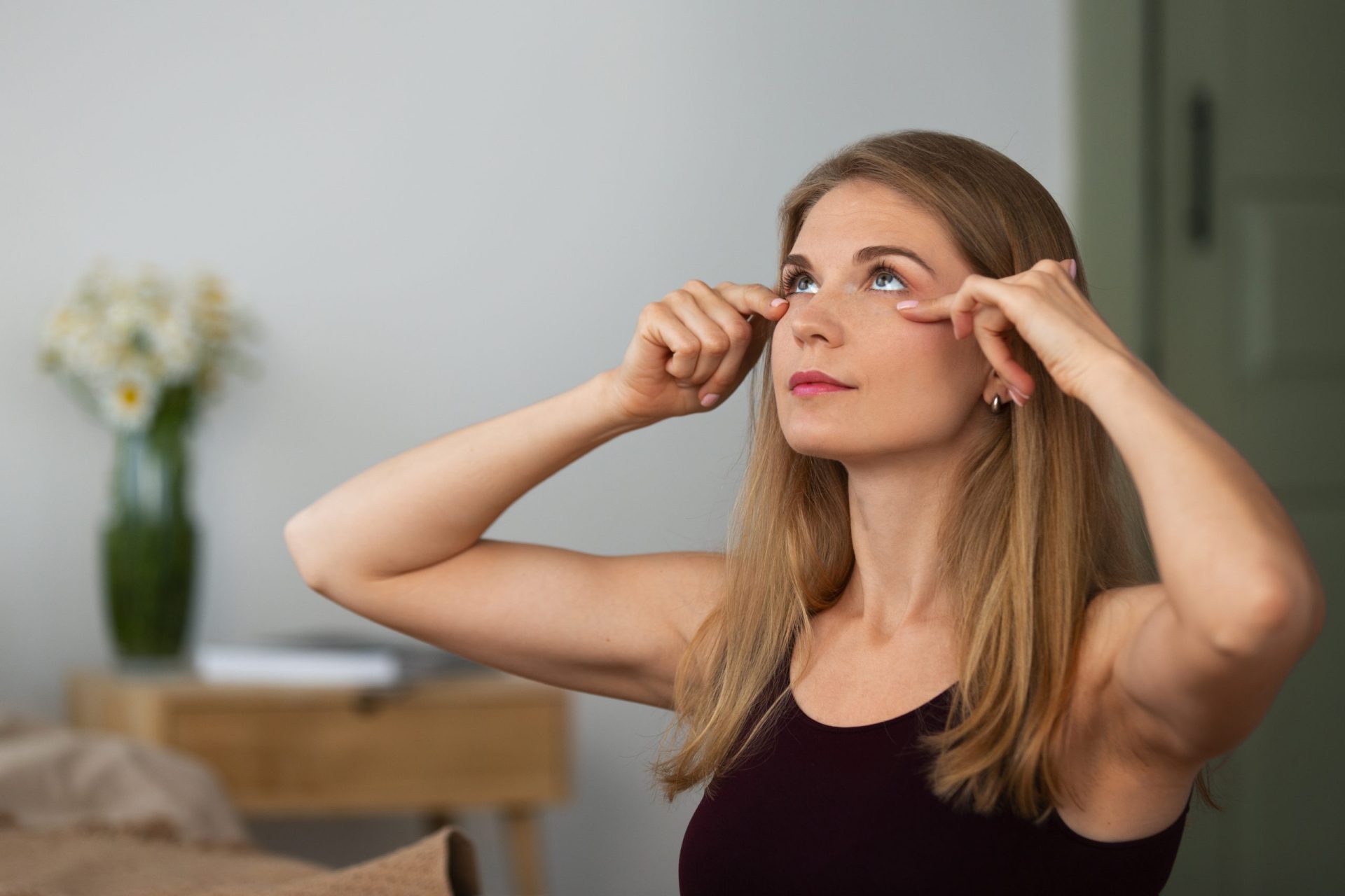 Pálpebras caídas blefaroplastia